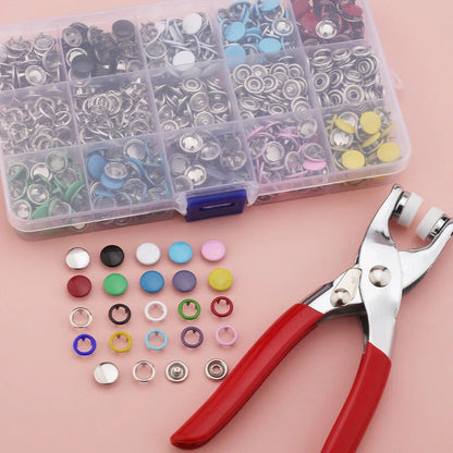 🚀🧵 No-Sew Snap Fastener Tool Kit | Fix Clothes & DIY Projects in Seconds