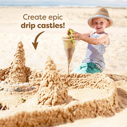 🏖️Spilling Funnel Sand and Water Mixing Toy