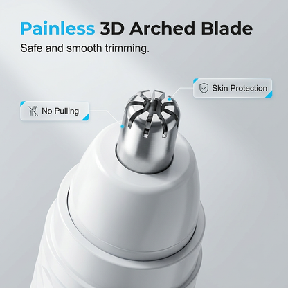 Rechargeable nose hair trimmer